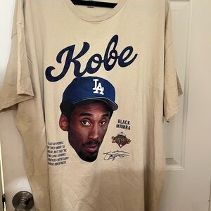 Kobe Beige Graphic T-Shirt